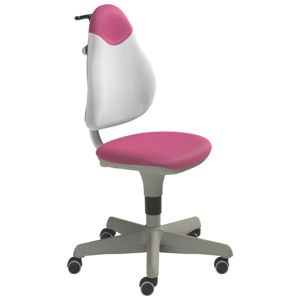 Otočná Židle Růžová Bílá Síť Paidi