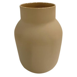 Ambia Home VÁZA, keramika, 10 cm - krémová