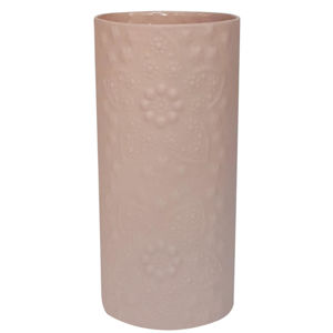 Ambia Home VÁZA, keramika, 20 cm - růžová