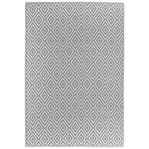 Boxxx VENKOVNÍ KOBEREC, 90/150 cm, šedá, bílá